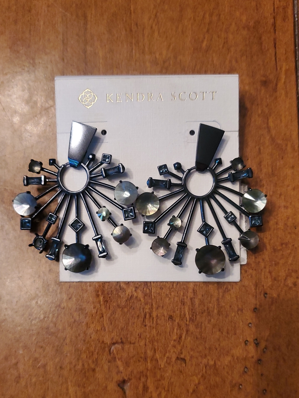 NWT Kendra Scott Fabia Statement Earrings